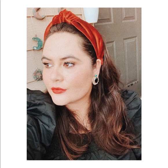 Vintage Jewelry - [SOLD] Vintage | Silver Turquoise Gem Earrings